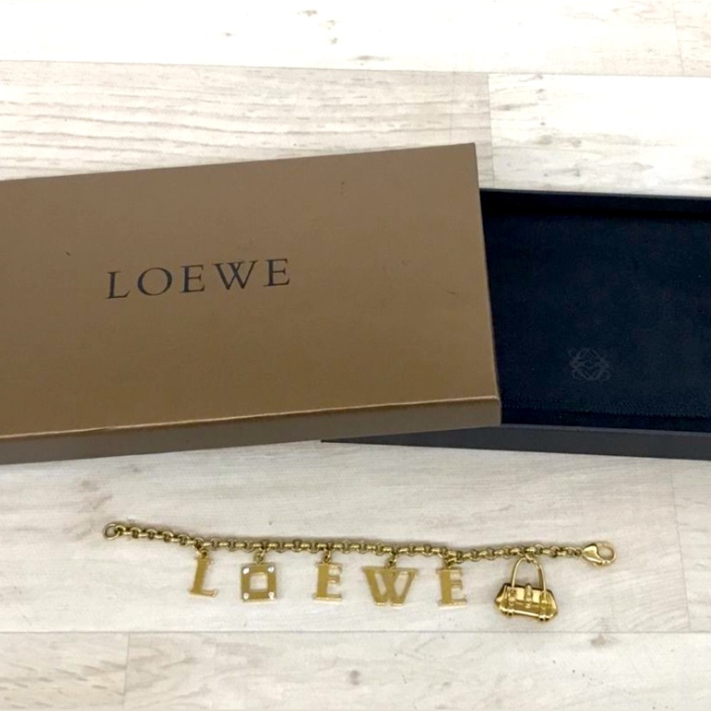 🔥LOEWE CHAIN LOGO BRACELET (FULLSET)🔥